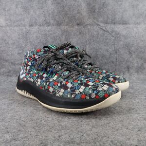 Adidas Shoes Mens 7.5 Sneakers Basketball Dame 4 Camp Athletic Active Mid Print